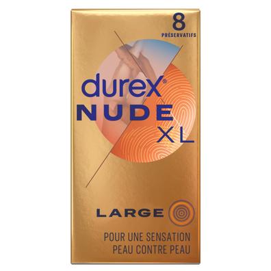 Préservatifs nude xl peau contre peau offre à 12,07€ sur franprix