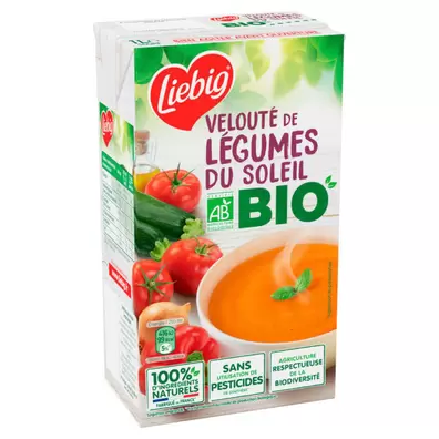 Soupe velouté aux légumes du soleil Bio offre à 4,88€ sur franprix