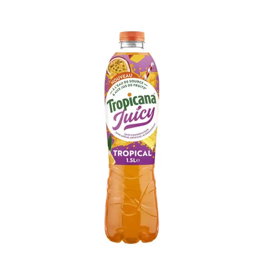 Boisson à base de fruit juicy aromatisé tropical offre à 2,89€ sur franprix