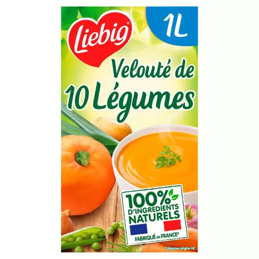 Soupe velouté de 10 légumes offre à 2,62€ sur franprix