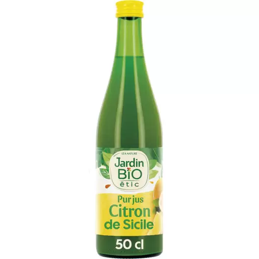 Pur jus de citron Bio offre à 4,65€ sur franprix