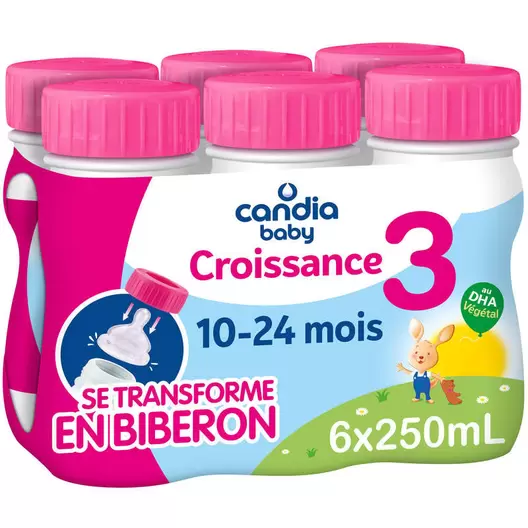 Lait de croissance bébé dès 10 mois offre à 5,93€ sur franprix