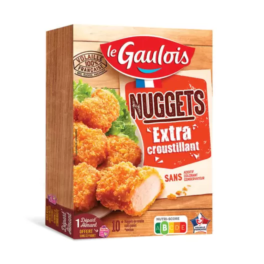 Nuggets de dinde extra croustillants offre à 2,8€ sur franprix