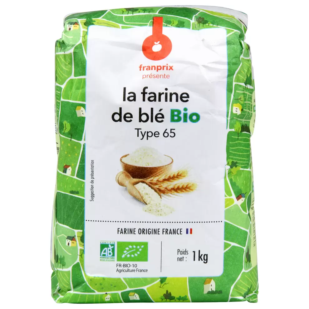 Farine de blé Bio offre à 2,3€ sur franprix