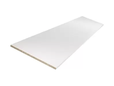 Tablette mélaminé 250 x 30 cm Ep.18 mm blanc offre à 10,5€ sur Weldom