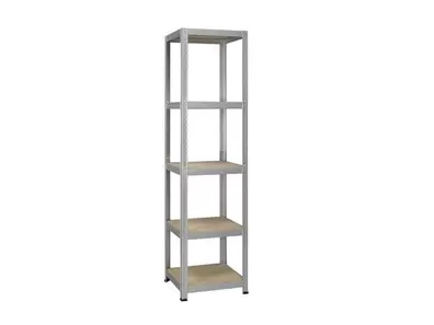 Etagère métal Strong Cube galvanisé, 5 tablettes l.45 x H.176 x P.45 cm offre à 38,9€ sur Weldom