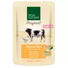 Original Kitten 12 x 85 g Poulet au bœuf offre à 28,69€ sur Maxi Zoo