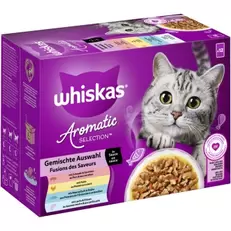 Nourriture humide pour chat adulte, Multipack, 1+ Sélection variée, en sauce 12x85 g offre à 4,99€ sur Maxi Zoo