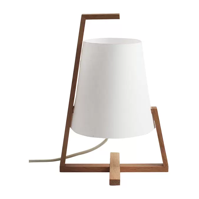 Lampe à poser bambou design H 31cm offre à 13,99€ sur Centrakor