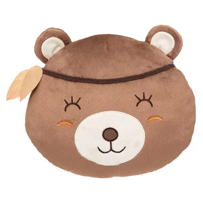 Coussin enfant tête ours 30x27x10cm offre à 8,99€ sur Centrakor