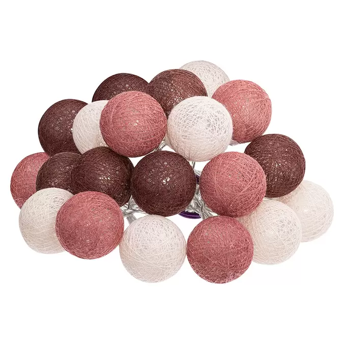 Guirlande le 20 boules à pile DUNE D 6cm offre à 9,99€ sur Centrakor