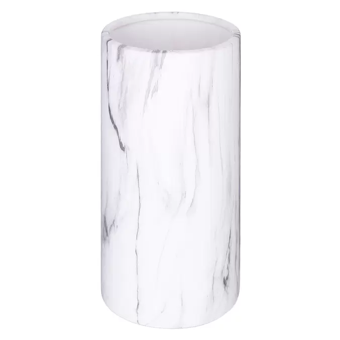 Vase déco cylindrique contemporain effet marbre H ... offre à 5,99€ sur Centrakor