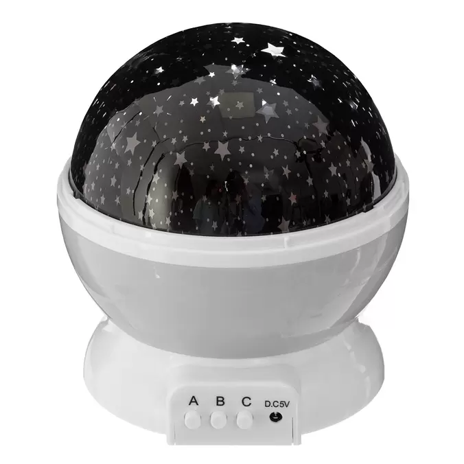 Lampe projecteur LED étoiles gris D 12x14cm offre à 11,99€ sur Centrakor