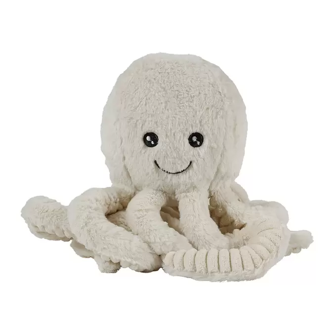 Peluche pieuvre polyester beige 21x17x13cm offre à 12,99€ sur Centrakor