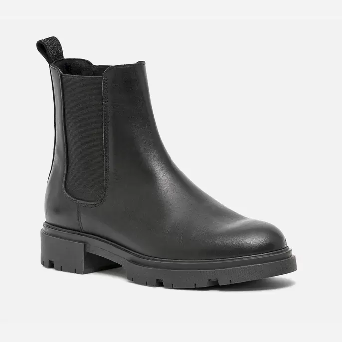 Chelsea boots TEXTO noir en cuir offre à 62,93€ sur Eram