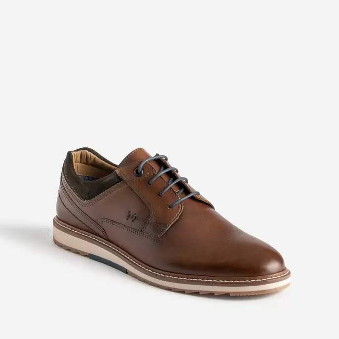 Derby détente marron cuir offre à 63,99€ sur Eram