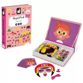 MAGNETI'BOOK CRAZY FACES FILLE 55 MAGNETS- EN CARTON offre à 19,99€ sur JouéClub