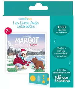 LIVRE AUDIO INTERACTIF- MARGOT - APPRENTIE VETO AU CANADA offre à 12,99€ sur JouéClub