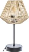 Lampe droite jily naturel h.34cm offre à 16,99€ sur Maxi Bazar