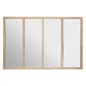 Miroir bois atelier nae d.116x76cm offre à 59,99€ sur Maxi Bazar