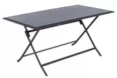 Table azua pliante aluminium graphite 6 places offre à 169€ sur Maxi Bazar