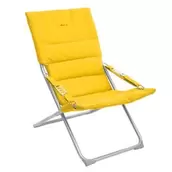 Fauteuil relax milos moutarde offre à 39,99€ sur Maxi Bazar