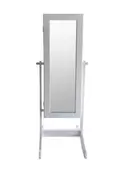 Armoire bijoux blanc 42x34x119cm offre à 29,99€ sur Maxi Bazar