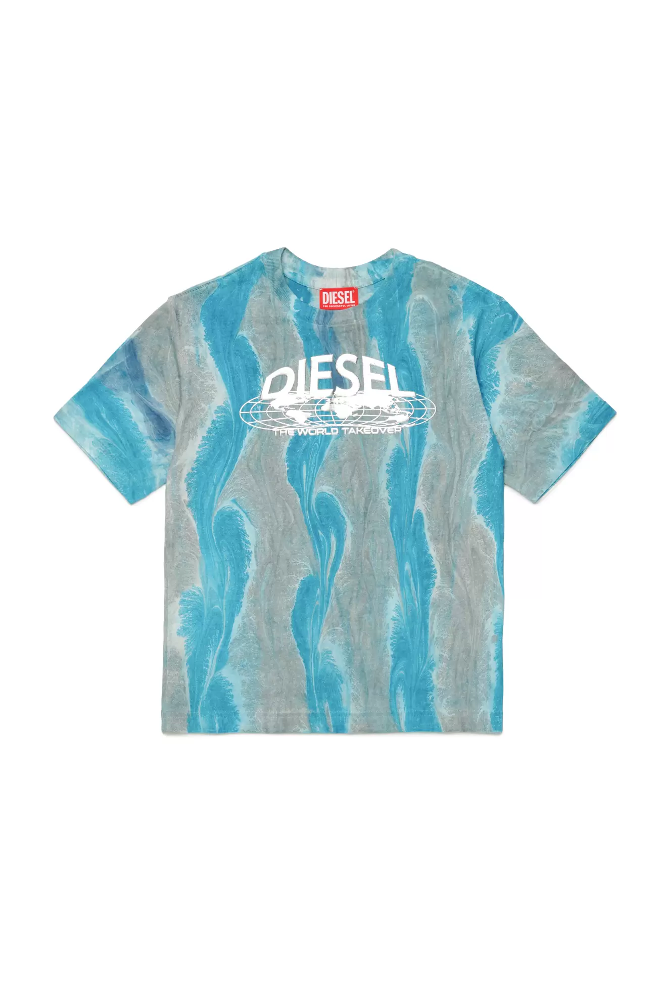 T-shirt avec motif ondulé offre à 90€ sur Diesel