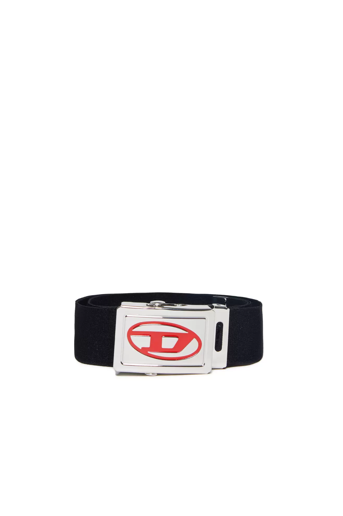 Ceinture ruban avec boucle et plaque Oval D offre à 50€ sur Diesel