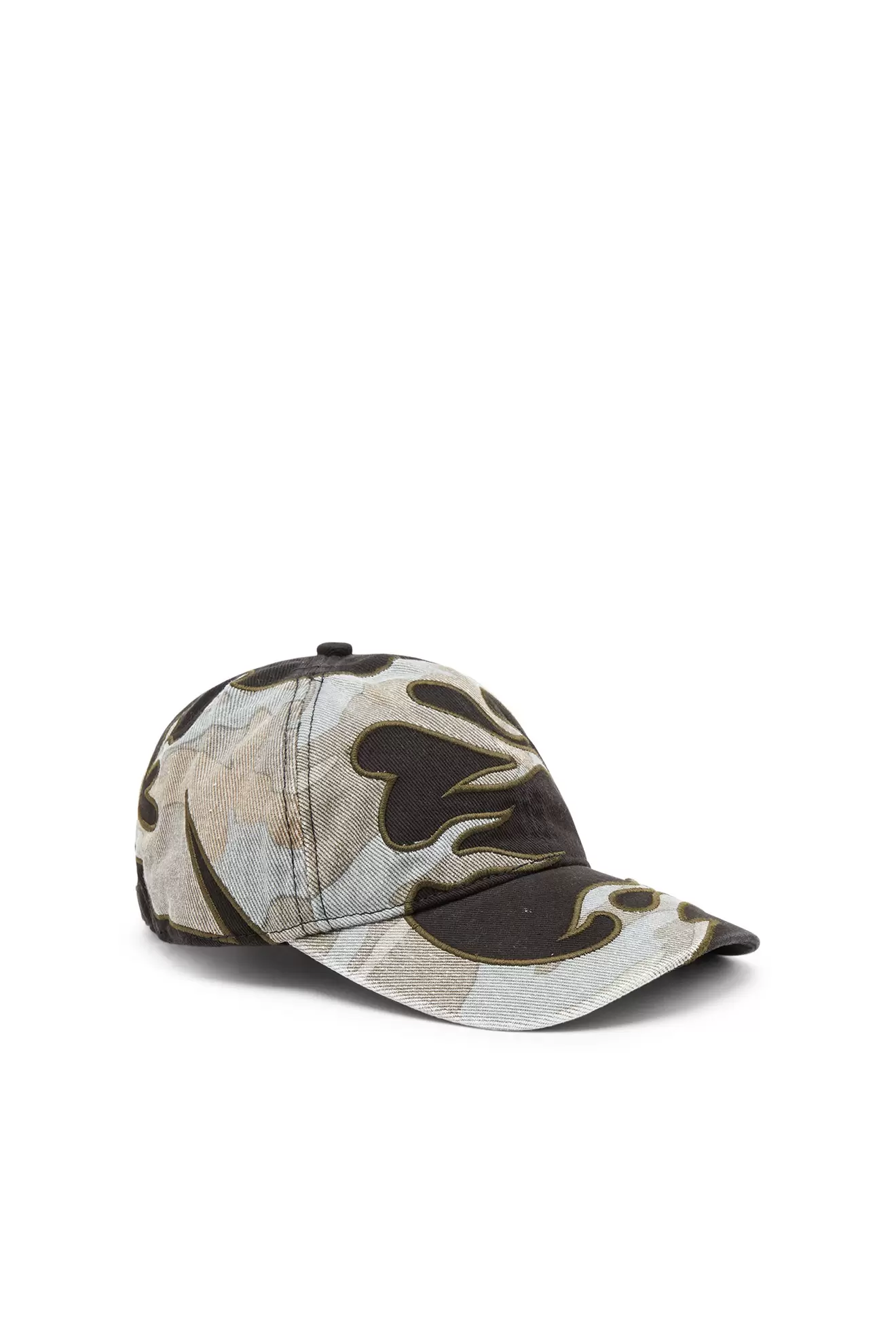 Casquette de baseball avec flammes camouflage offre à 100€ sur Diesel