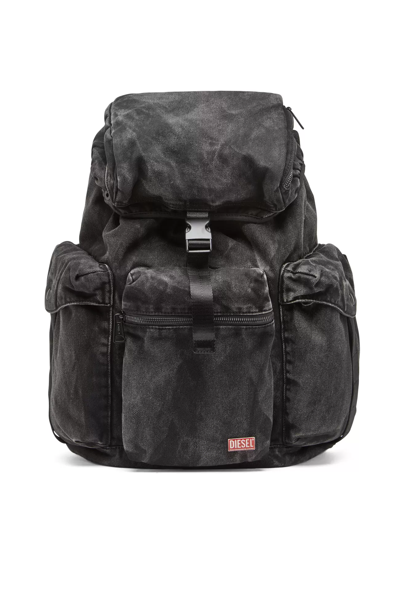 Utlt Backpack-Sac à dos Utility en denim effet nuage offre à 550€ sur Diesel