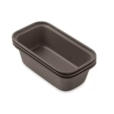 Set 3 mini moules à cake acier revêtu 15,5 cm offre à 9,89€ sur Mathon