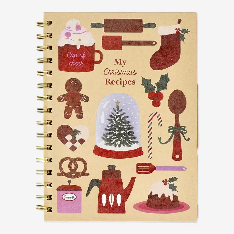 Livre de recettes de Noël A5 - anglais offre à 4€ sur Flying Tiger