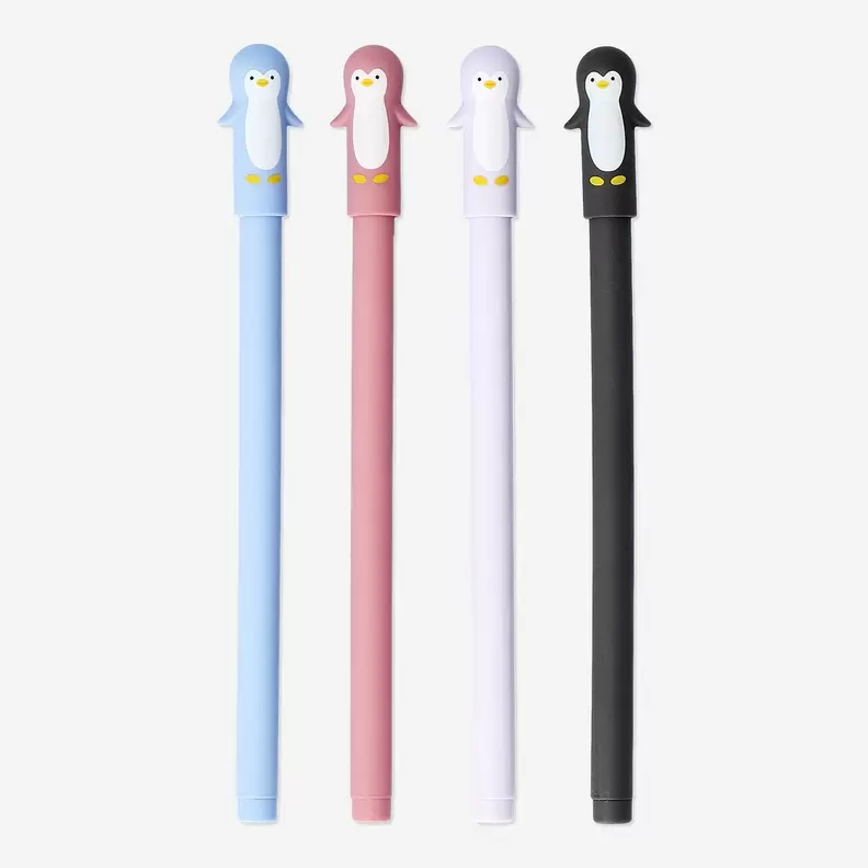 Stylos à encre gel en forme de pingouin - 4 pcs offre à 2,5€ sur Flying Tiger