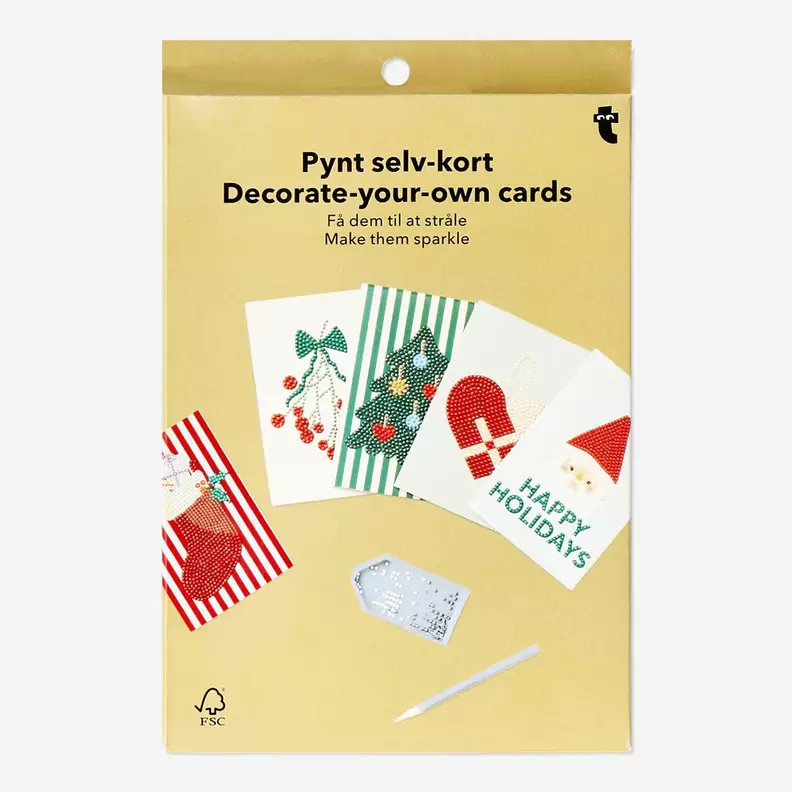 DIY Cartes de Noël offre à 4€ sur Flying Tiger