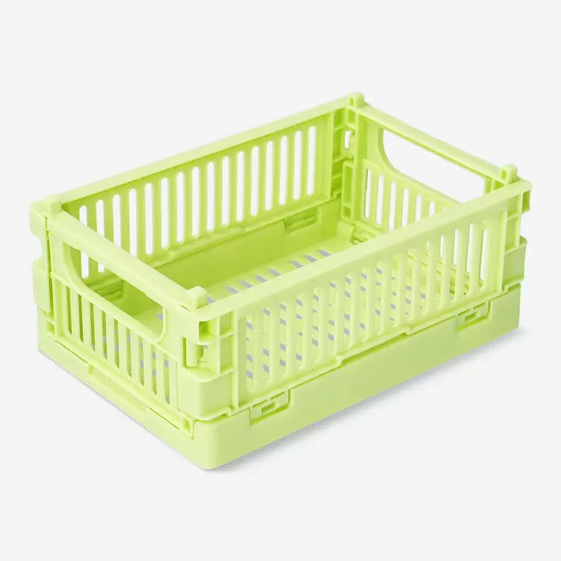 Boîte de rangement pliable vert clair - Petite offre à 2€ sur Flying Tiger