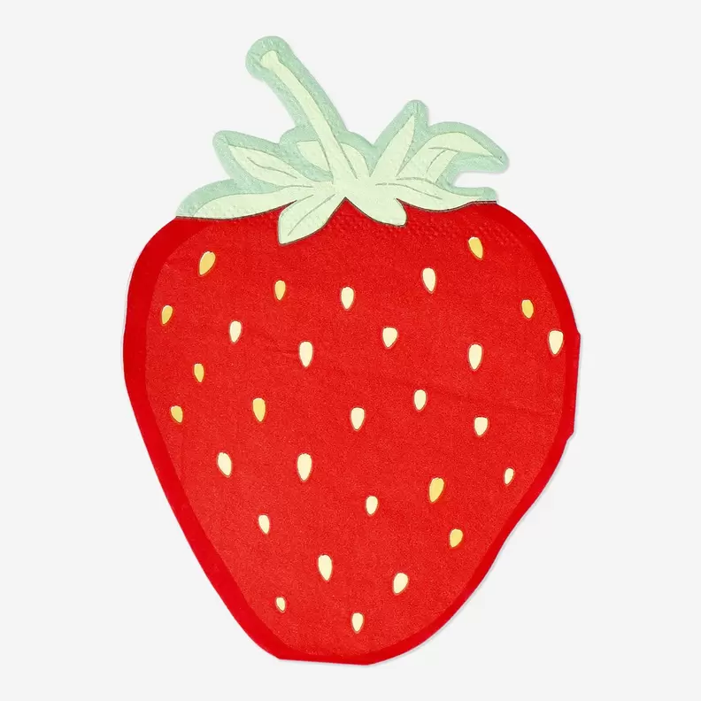 Serviettes de table à la fraise - 15 pcs offre à 1,5€ sur Flying Tiger