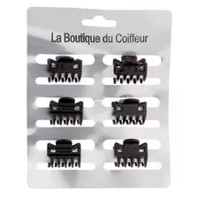 Petites pinces croco noir offre à 2,9€ sur La Boutique du Coiffeur