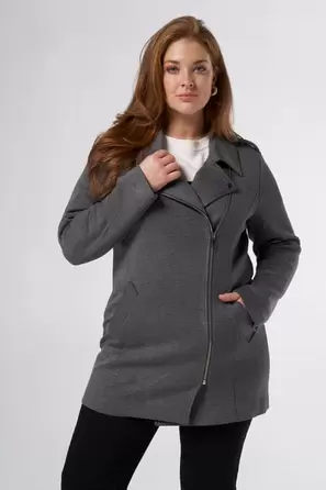 Veste au look motard offre à 48,99€ sur MS Mode