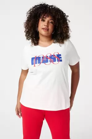 T-shirt avec imprimé des années 80 offre à 17,49€ sur MS Mode
