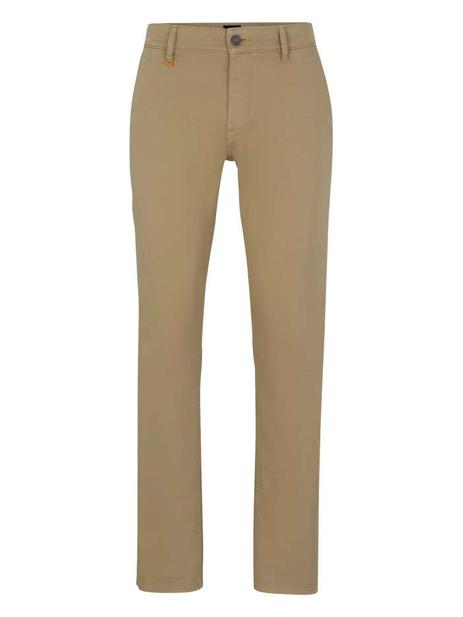 Pantalon Chino en coton beige uni avec une... offre à 119,95€ sur CCV