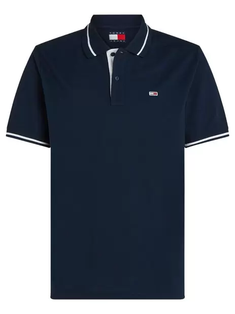 Polo marine uni avec une coupe droite à... offre à 69,9€ sur CCV