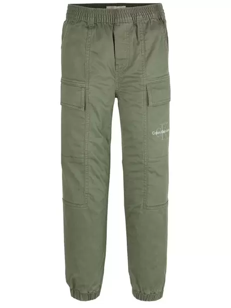 Cargo en coton kaki uni à taille et... offre à 84,9€ sur CCV