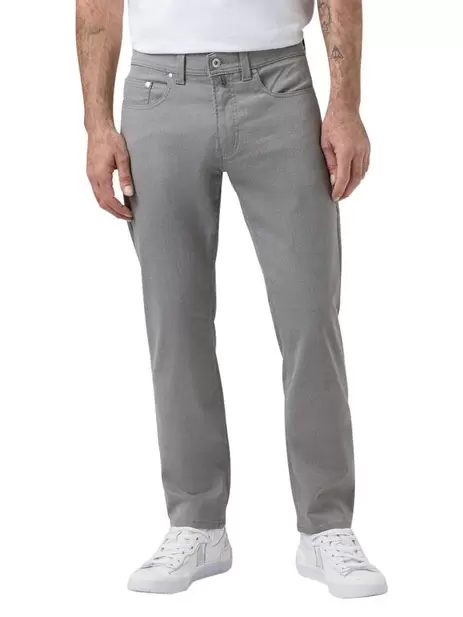 Pantalon gris uni avec une coupe ajustée... offre à 109,99€ sur CCV