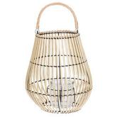 Lanterne en rotin Gusta - Diam 26 x H 36 cm - Naturel offre à 13,93€ sur Oogarden