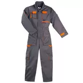 Combinaison 1 Zip PADDOCK Gris / Orange offre à 36,9€ sur Oogarden