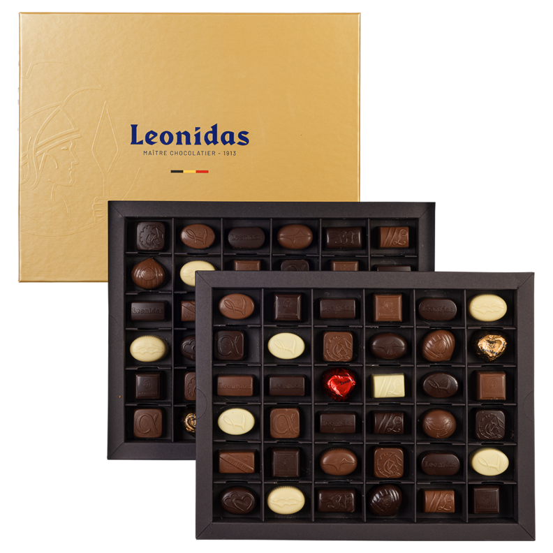 Leonidas Heritage Deluxe Gold - 72 pcs offre à 82,7€ sur Leonidas