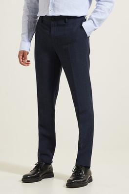 Pantalon de costume contenant du lin slim offre à 69,99€ sur Jules