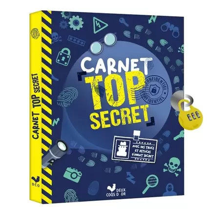 Mon carnet top secret offre à 10,99€ sur Nature et Découvertes