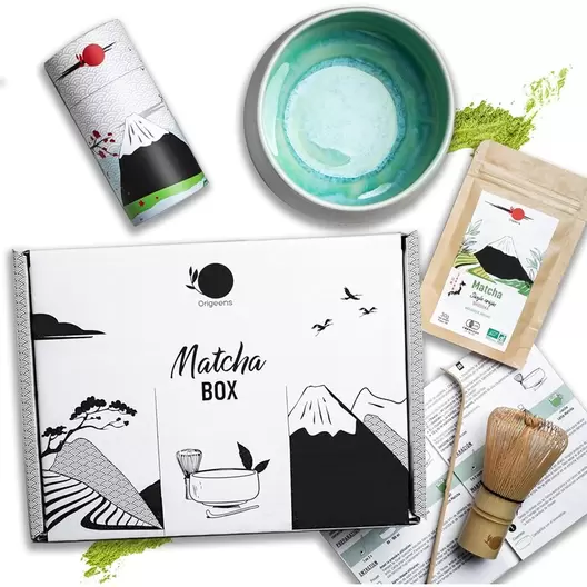 Coffret matcha bio origeens offre à 36,97€ sur Nature et Découvertes